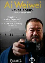  ??  ?? AI WEIWEI. NEVER SORRY (2012)