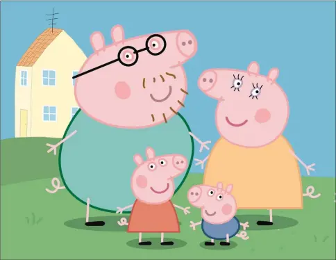  ??  ?? Peppa Pig Live in South Africa comes off the small screen and on to the stage to tour the country next year.