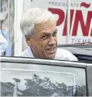  ??  ?? Sebastián Piñera.