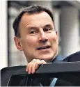  ??  ?? Jeremy Hunt, the Health Secretary, apologised to patients over the delays