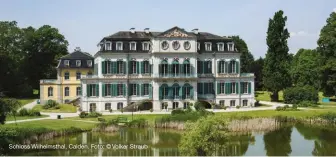  ??  ?? Schloss Wilhelmsth­al, Calden. Foto: © Volker Straub