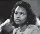 ?? ASSOCIATED PRESS FILE PHOTOS ?? Anita Hill testified before a Senate Judiciary Committee in 1991 on Capitol Hill in Washington, D.C., that she was sexually harassed by Supreme Court nominee Judge Clarence Thomas. Christine Blasey Ford has recently alleged that Judge Supreme Court nominee Judge Brett Kavanaugh assaulted her when they were in high school. Kavanaugh has denied the allegation­s.