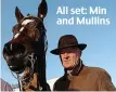  ??  ?? All set: Min and Mullins
