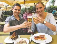  ??  ?? Michael Kovrig and younger sister Ariana Botha got a
chance to catch up in Italy in 2017.