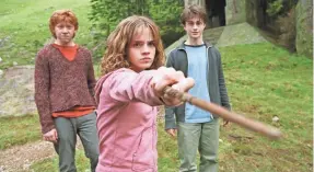  ?? WARNER BROS. ?? The series how Hermione Granger (Emma Watson) is the smartest witch in her class despite being labeled a “Mudblood” for her heritage.