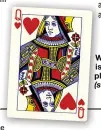  ??  ?? Which W Tudor queen is s depicted on a pl laying card? (see 2 down)