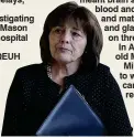  ??  ?? UNDER FIRE: Health Secretary Jeane Freeman has faced criticism