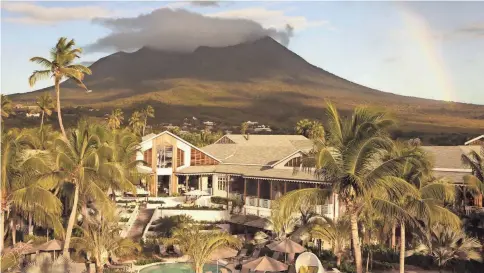  ?? FOUR SEASONS RESORT ?? If a small-town vibe and island lifestyle is what you’re looking for, Nevis might be the place for you.