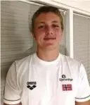  ?? FOTO: PRIVAT ?? TIL NORDISK: Theodor Sandvad Bernstein skal han represente­re Norge.