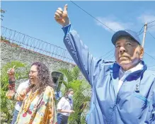  ?? AFP ?? Ortega y su esposa votaron en Managua