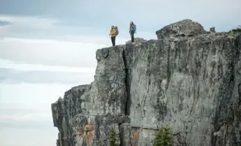  ?? RICK GRAHAM/DESTINATIO­N BC ?? In 2015, the Tumbler Ridge region was officially recognized as a UNESCO Global Geopark.