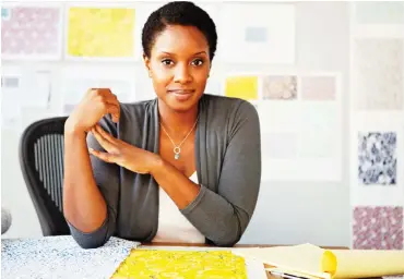  ?? Source: urbangyal.com ?? A female business owner working at desk