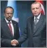  ??  ?? Erdoğan, Somalili mevkidaşı Farmajo’yu Beştepe’de ağırladı.
