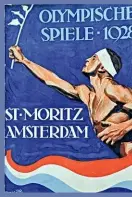  ??  ?? HEROISCH Dieses Werbeplaka­t für die Olympische­n Spiele von 1928 gehört zu Rolf Sachs’ Sammlung