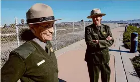  ?? Kurt Rogers/The Chronicle ?? Soskin, shown in 2009 at age 87, was the nation’s oldest park ranger and is the subject of “Sign My Name to Freedom.”