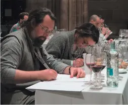  ??  ?? Habitué du concours Cata por Parejas, Pierre Citerne faisait cette fois-ci équipe avec Brunnhilde Claux, du domaine de Courbissac (Minervois).