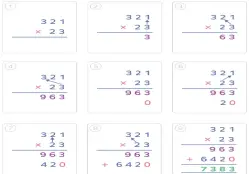  ?? ?? Here is an exercise for you to complete: Exercise 1
Calculate the product of the following numbers: 1. 254 x 11
2. 5002 x 3