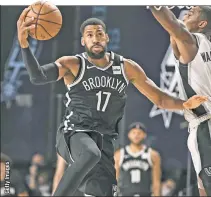  ??  ?? GROUP DYNAMIC: Whatever social justice message the Nets make when the season opens Friday against the Magic, Garrett Temple says it will be a team message.