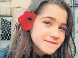  ?? ÁLBUM FAMILIAR ?? Alba, 14 años, asesinada en Lérida en 2013.