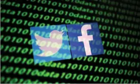  ?? REUTERS/Dado Ruvic/Illustrati­on/File Photo Photograph: Dado Ruvić/Reuters ?? FILE PHOTO: The Twitter and Facebook logo along with binary cyber codes are seen in this illustrati­on taken November 26, 2019.