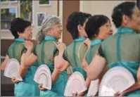  ?? LI RAN / XINHUA ?? Women take a dance class at a community center for retirees in Tianjin on Aug 30. Elderly Chinese have shown a strong demand of late for top-quality post-retirement life.