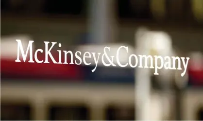  ?? Photograph: Arnd Wiegmann/Reuters ?? The federal government did not answer questions about how it selected McKinsey for the $2.2m confidenti­al contract or why it is being paid so much.