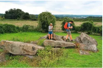  ??  ?? COUNTLESS Folk stories about ‘Countless Stones’ are not unique to Kent. Similar tales can be found across England and Wales.