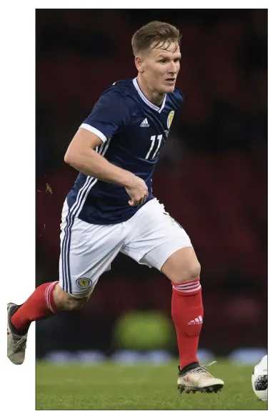  ??  ?? Manchester United star Scott McTOminay made his debut against Costa Rica