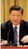  ??  ?? Frenata. Il leader cinese Xi Jinping alle prese con il rallentame­nto dell’economia