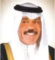  ?? ?? Kuwait’s Emir Shaikh Nawaf Al Ahmad Al Jaber Al Sabah