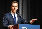  ?? KANSAS CITY STAR 2016 ?? Missouri Attorney General Josh Hawley announced his office will investigat­e allegation­s of sexual abuse by members of the clergy in the St. Louis area, home of more than a half-million Catholics.