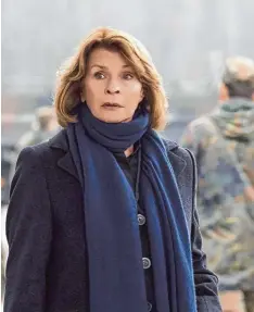  ?? Foto: dpa ?? Senta Berger spielt in der Krimireihe „Unter Verdacht“die interne Ermittleri­n Dr. Eva Maria Prohacek.