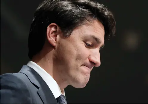  ??  ?? Trudeau’s ramshackle approach to running the country needs fixing, and to some degree the election will be about whether the Liberals can do that