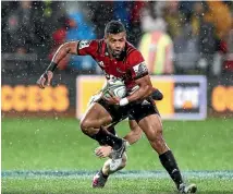  ?? GETTY IMAGES ?? Crusaders first-five Richie Mo’unga has won 18 of his last 19 Super Rugby games, including the last five in a row against New Zealand opposition.