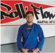  ?? Foto: Steffi Brand ?? Schon als Kind hatte Michael Matzner eine Leidenscha­ft: Raufen. Heute trainieren im Roll´n Flow in Meitingen 180 Sportler.