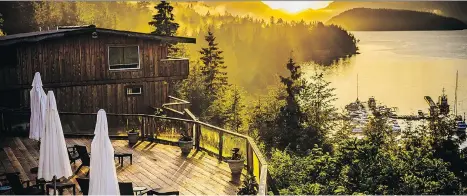  ?? FILES ?? A West Coast Summer Getaway at West Coast Wilderness Lodge is going for half price; just $322.50.