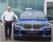  ??  ?? Arlindo Teixeira, acting president, BMW Group India with the all new BMW X6