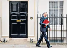  ??  ?? Philip Hammond’s expected departure as Chancellor is a chance to embrace reform