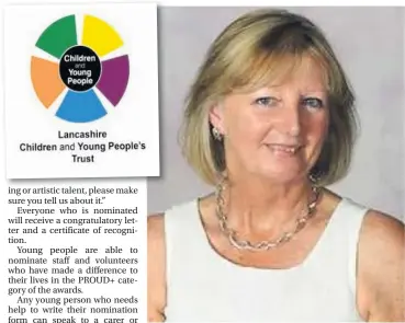  ?? County Cllr Susie Charles welcomed the extended deadline for entries to the awards ??