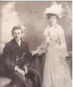  ??  ?? THE marriage of Alex Smith and Mary Conway in 1900. The couple went on to farm in Fox Hill, outside Pietermari­tzburg, and had nine children.