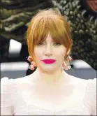  ??  ?? Bryce Dallas Howard See Question 6.