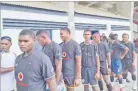  ?? Picture: KADAVU RUGBY ?? Members of the Kadavu U20 side before their match against Nadroga yesterday.