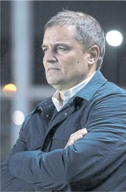  ??  ?? Aguirre se quedó en San Lorenzo por la tentación de la Copa Libertador­es