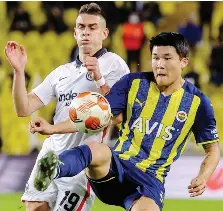  ?? GETTY ?? Kim Min-Jae, 25 anni, difensore del Fenerbahçe