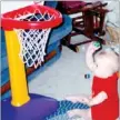  ?? COURTESY PHOTO ?? At 6 months of age, Ty Tice was shooting baskets before he could walk.