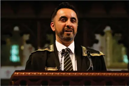  ??  ?? Aamer Anwar, rector of Glasgow University, below, has hit out at the ‘callous disregard’ of its students and staff