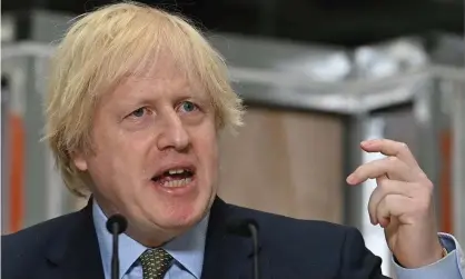  ??  ?? Downing Street didn’t rebut a report that Boris Johnson was referring to PHE in a speech on Tuesday that admitted parts of government responded ‘sluggishly’ to the pandemic. Photograph: Paul Ellis/AFP/Getty Images