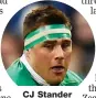  ??  ?? CJ Stander