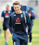  ??  ?? Back in favour: Jos Buttler is enjoying being a part of the England Test team