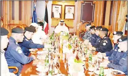  ?? MoI photo ?? Minister of Interior chairs the meeting.